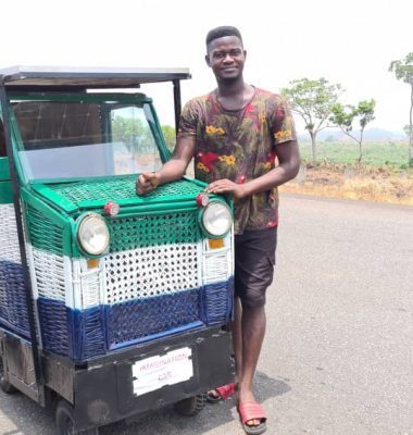 The self-taught inventor making waves in Sierra Leone
