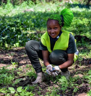 The 15 year old conservationist following in the footsteps of Wangari Maathai