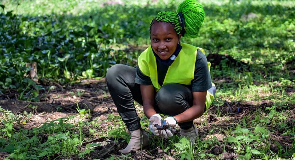The 15 year old conservationist following in the footsteps of Wangari Maathai