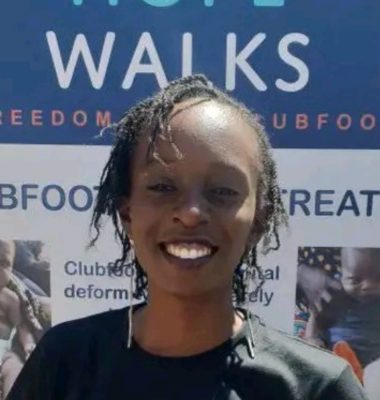 Tina Nambao, Zambia’s Foremost Clubfoot Awareness and Treatment Advocate