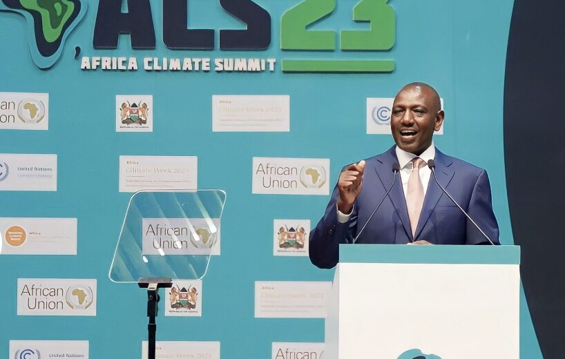 “Global Leaders Unite In Nairobi For the Africa Climate Summit: A Bold Call for Global Action”